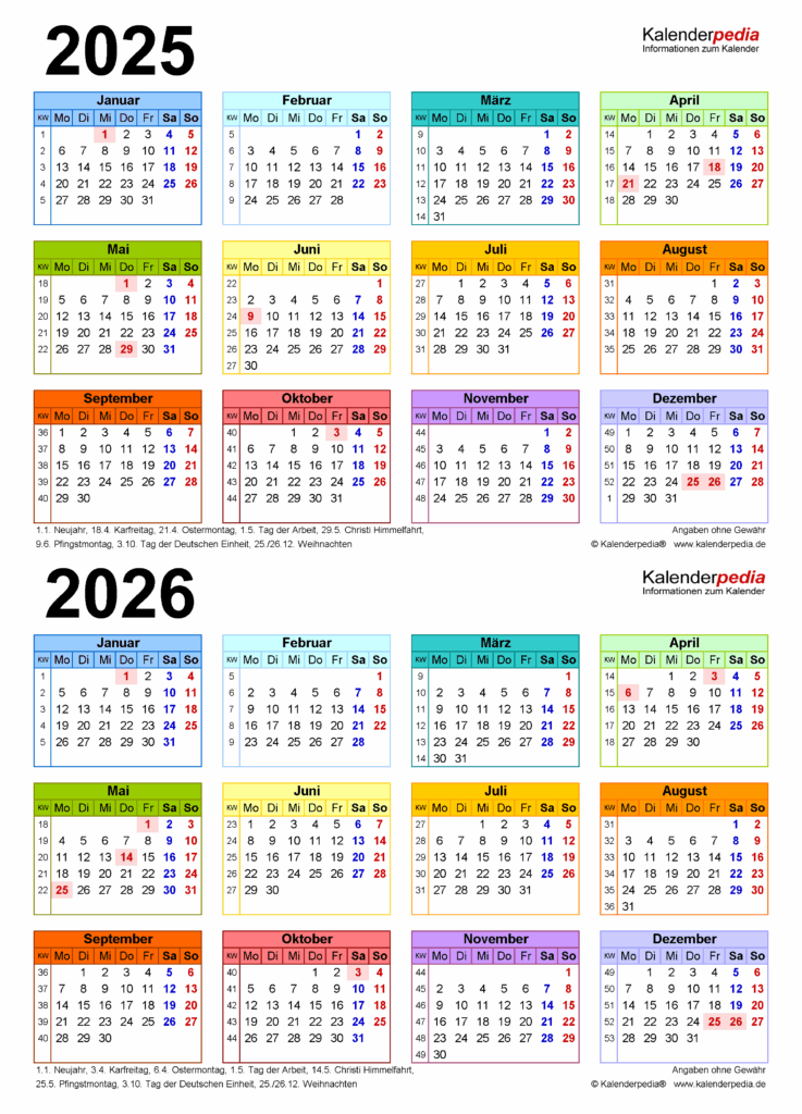 2025 2026 Calendar At A Glance Printable Free Printables Elsa Leclerc