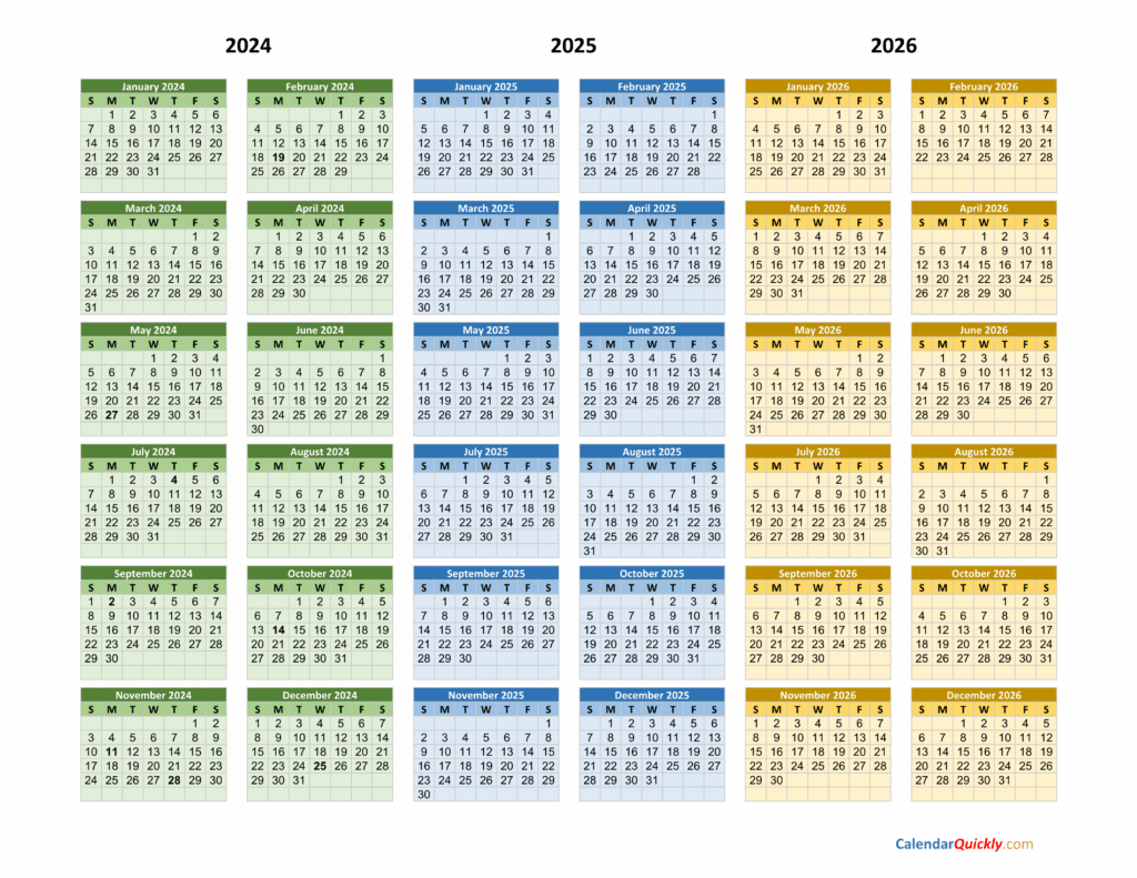 2025 2026 Printable Calendar One Page Year Irma Margret