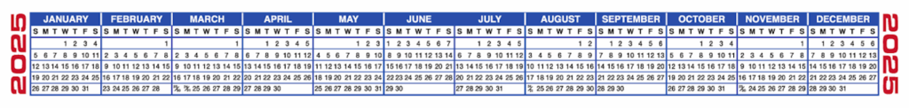 2025 Strip Calendar Printable Pdf Free Download Daniela Avery