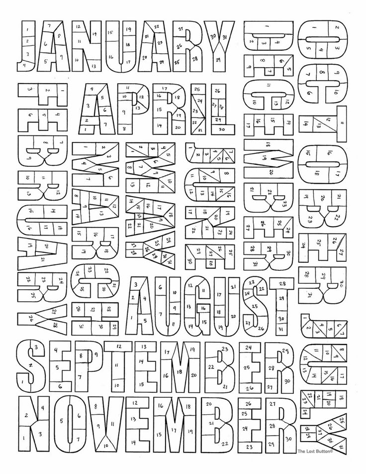 2025 Workout Coloring Calendar Printable Sella Daniella
