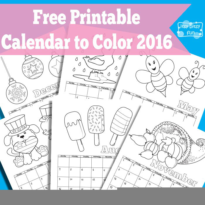 Blank Printable Calendar Kids Calendar Template 2022