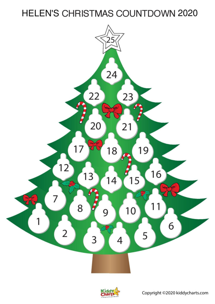 Countdown To Christmas 2024 Calendar Printable Christmas Decor Trends 