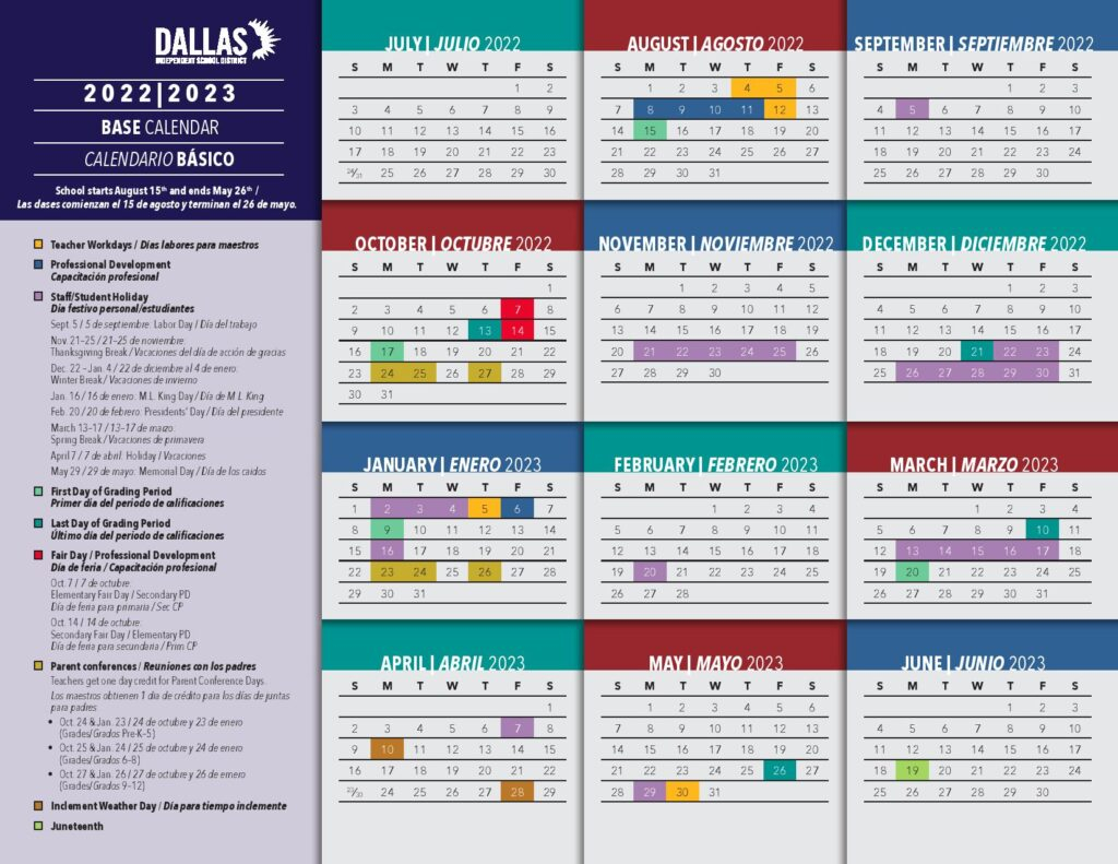 Dallas Isd 2025 20 Calendar Hassan Theodore