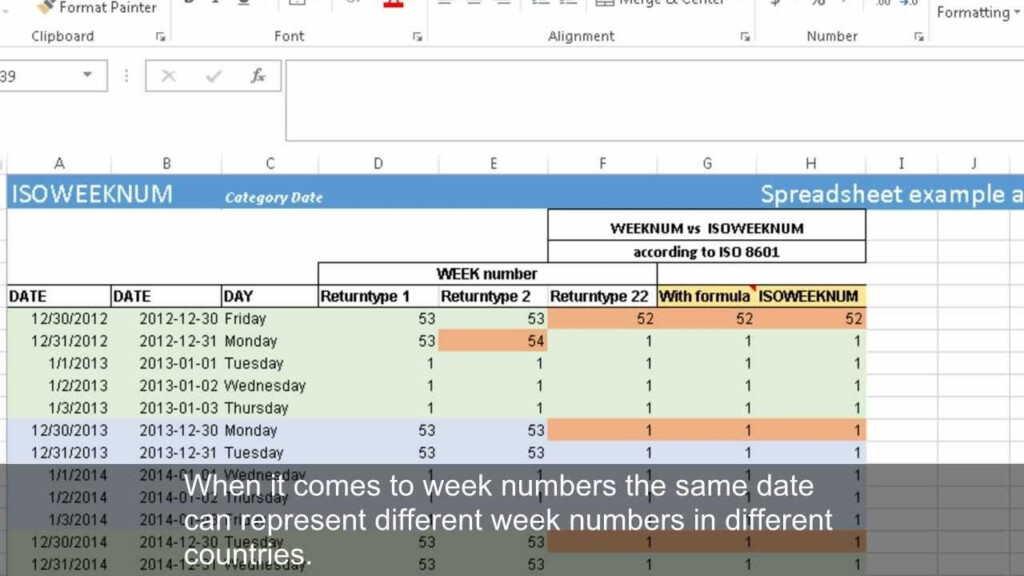 Excel Calendar 2021 With Week Numbers Calendar Printables Free Blank