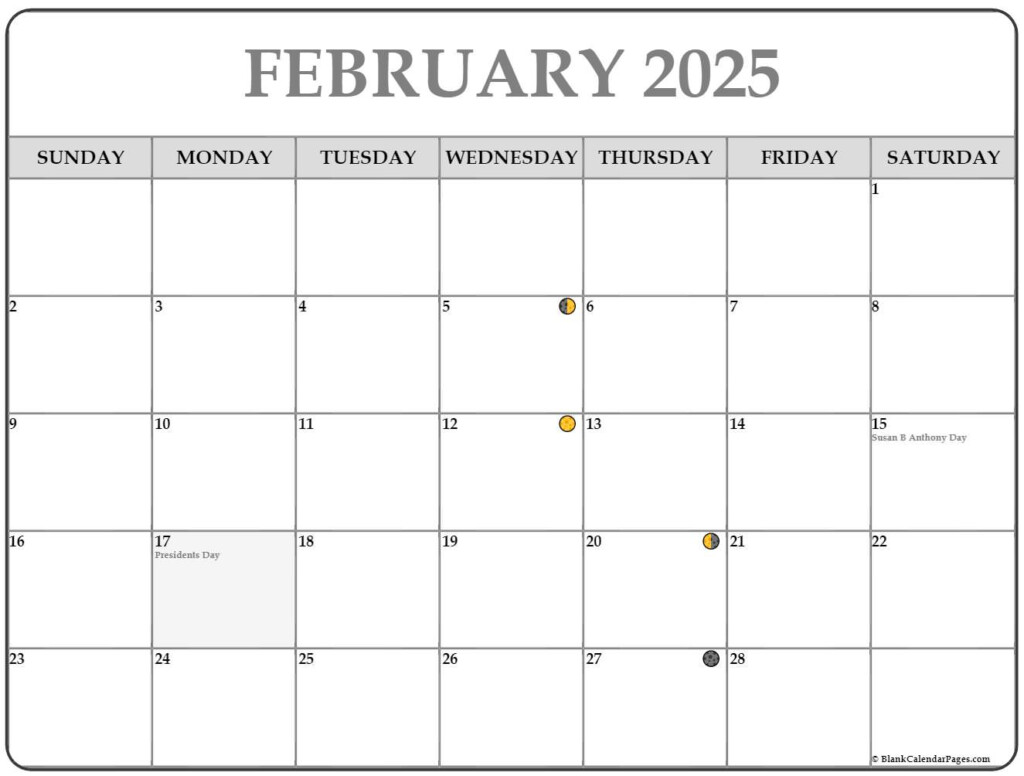 Free Lunar Calendar 2025 Printable Amanda Alsop