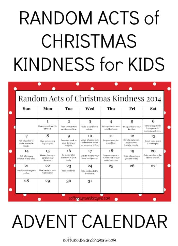 Free Printable Advent Calendar Activities