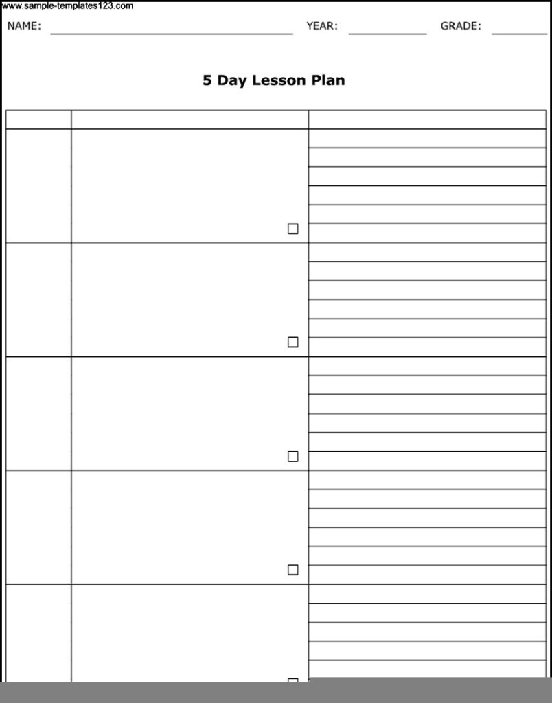 Free Printable Calendar 5 Day Week Calendar Printables Free Templates