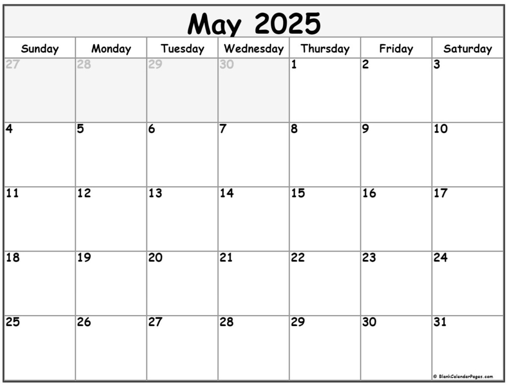 Free Printable Calendar August 2025 May 2025 Calendar Gerald S Silva