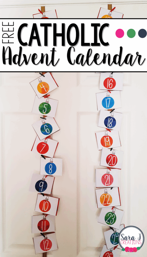 Free Printable Catholic Advent Calendar