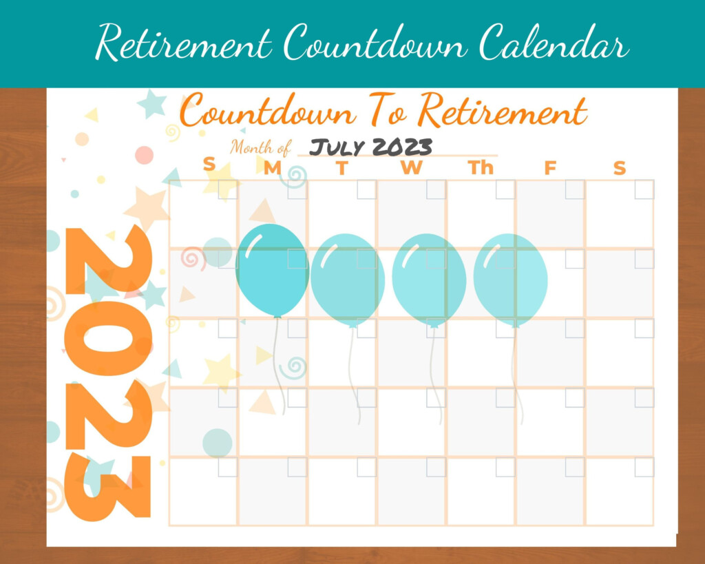 Free Printable Countdown Calendar Printable Template Calendar