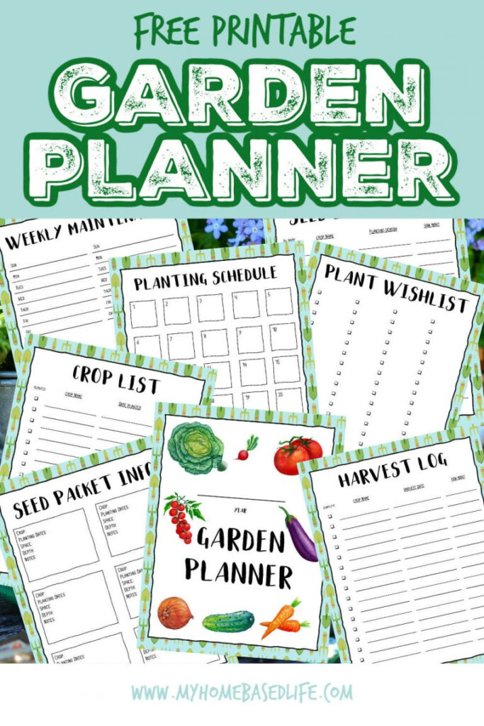 Free Printable Garden Planner Image To U