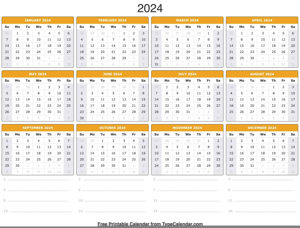 Free Printable National Day Calendar 2024 Printable Calendar 2024