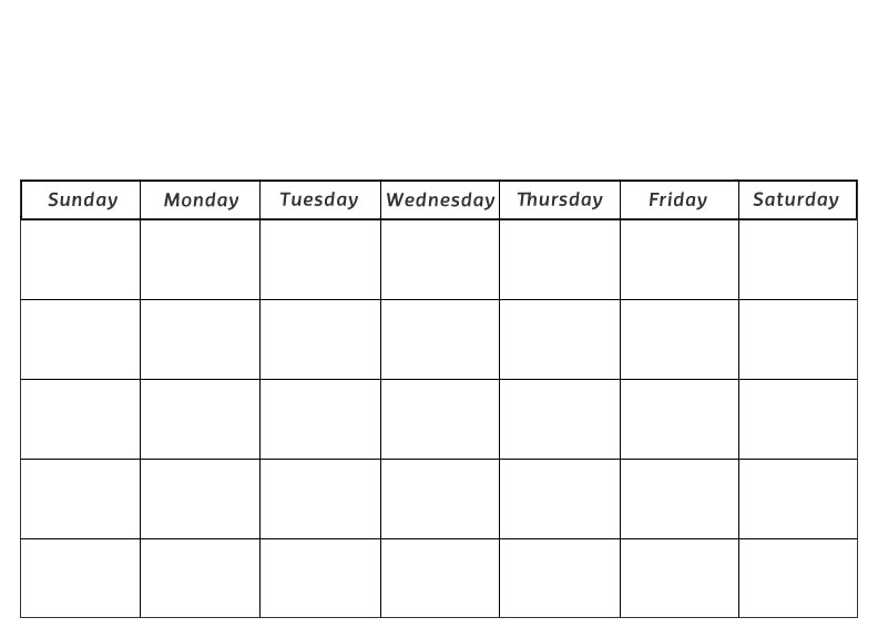 Free Printable Preschool Calendar Template Printable Templates Free