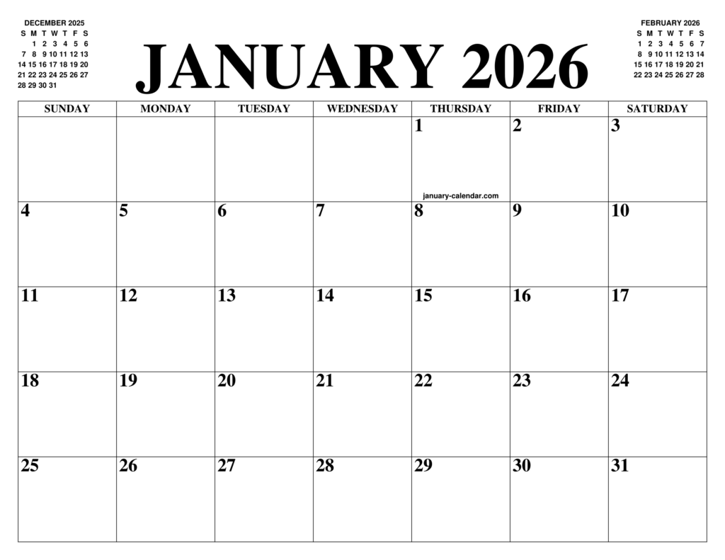 Navigating The Year A Comprehensive Guide To The 2026 Printable 