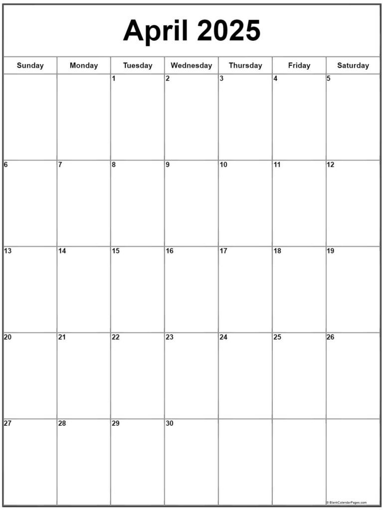 Printable April 2025 Calendar With Lines Becki Carolan