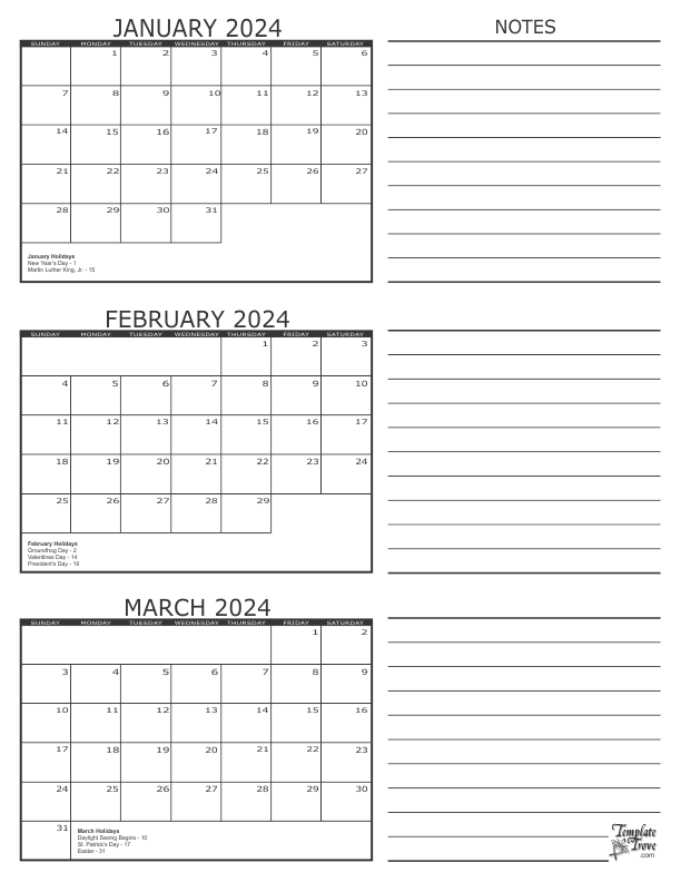 Printable Calendar 3 Months Per Page 2025 Alicia A Soto