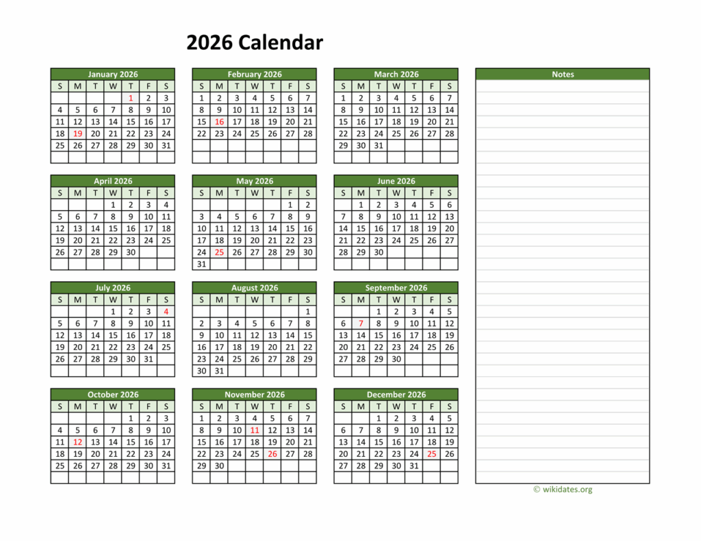 Printable Fiscal Calendar 2025 2026 Josey Pandora