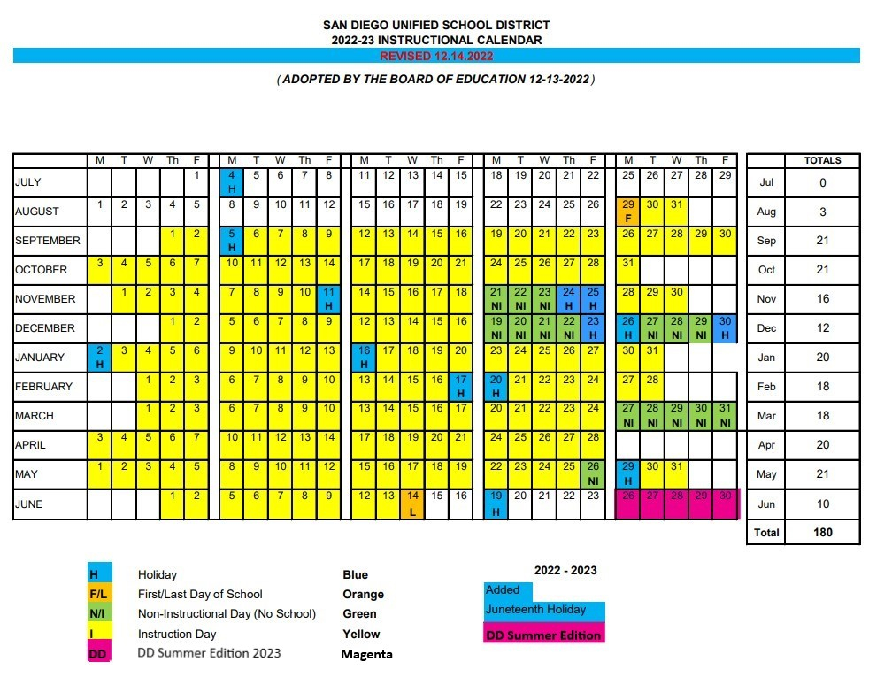 Sdusd Calendar 24 25 Emili Inesita