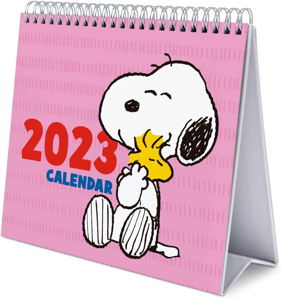 Snoopy Desk Calendar 2025 Download Adel Nour