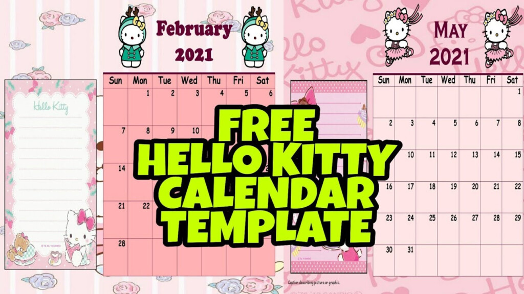 12 Month Hello Kitty Calendar 2025 Printable Adrian Clarkson