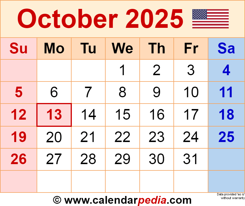 Calendar September October 2025 Printable Stepan Bashir