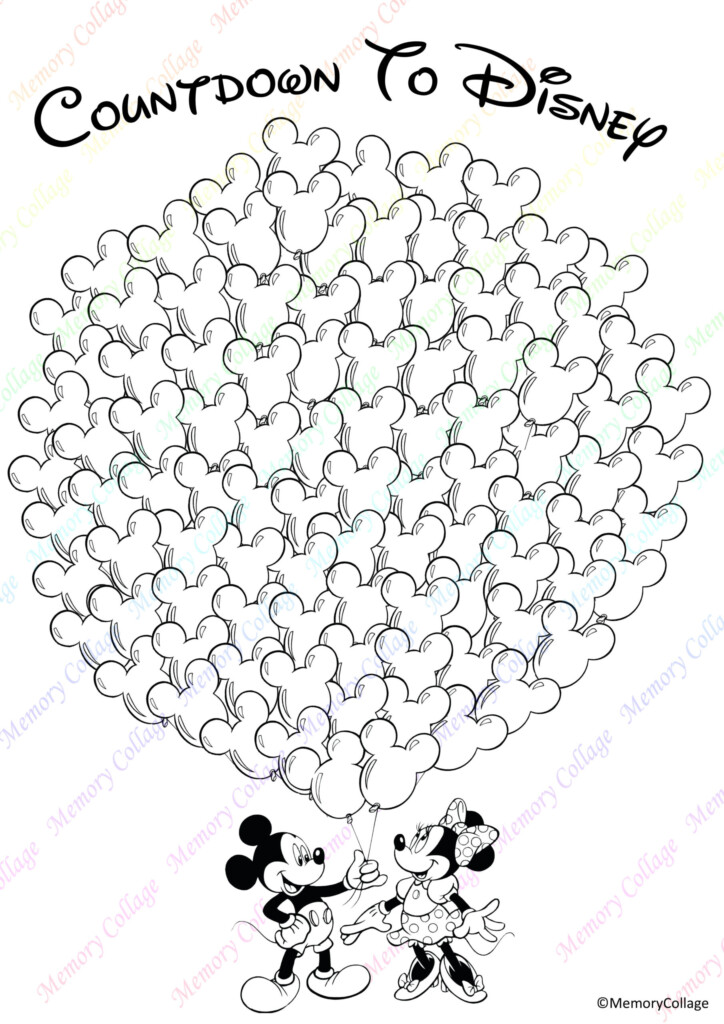 Diy Printable Disney Countdown Disney Countdown Calen Vrogue co