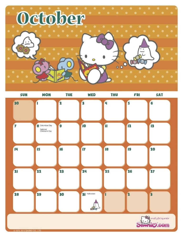 February 2025 Calendar Hello Kitty Printable Pdf Eleanor M Jefferson