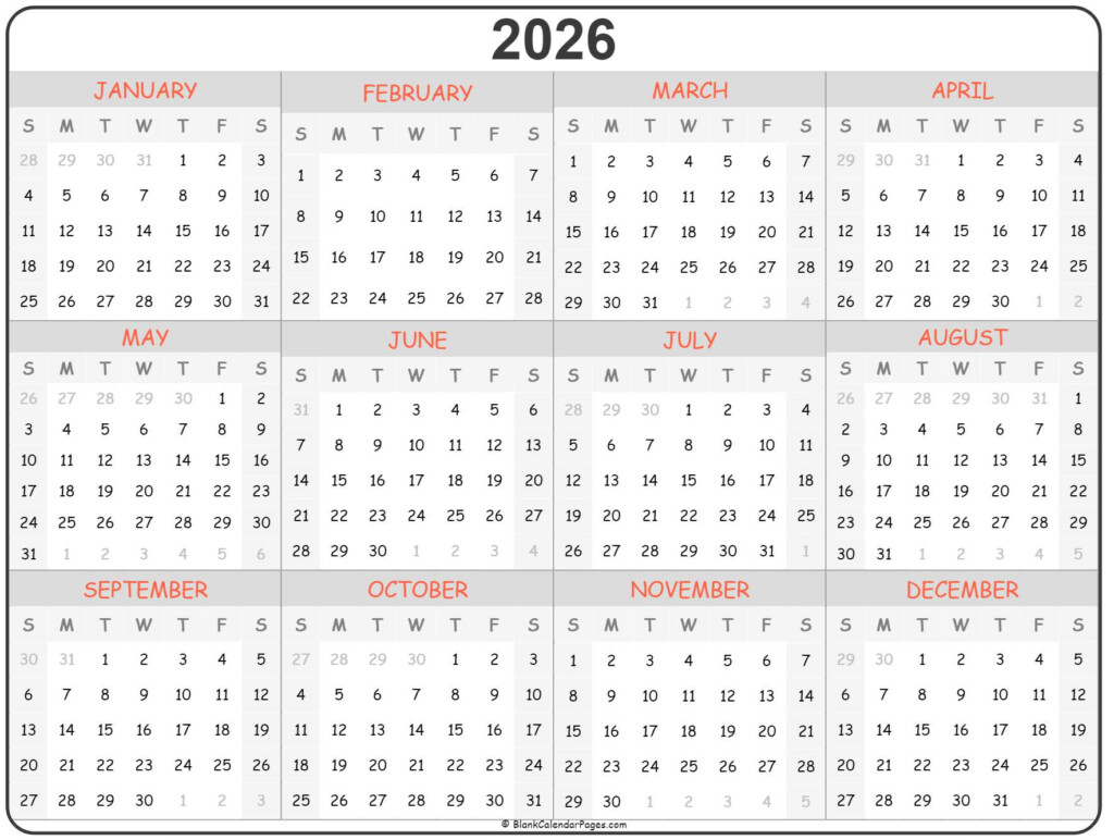 Free Printable 2026 Calendar With Holidays Us Micheal A Hedman