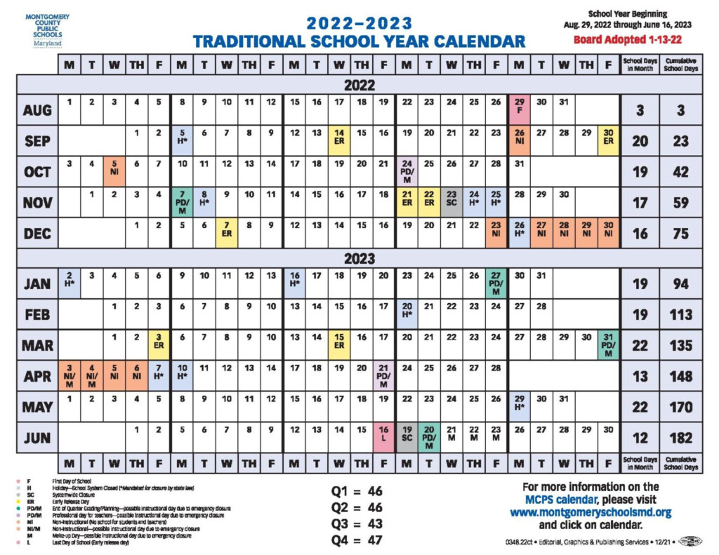 Mcps Calendar 2025 26 Interims 2025 2026 Marina W Wray