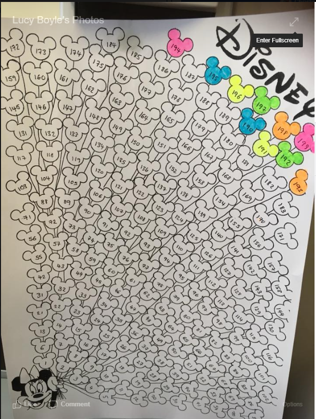 Printable Disney Countdown Calendar Calendar Templates
