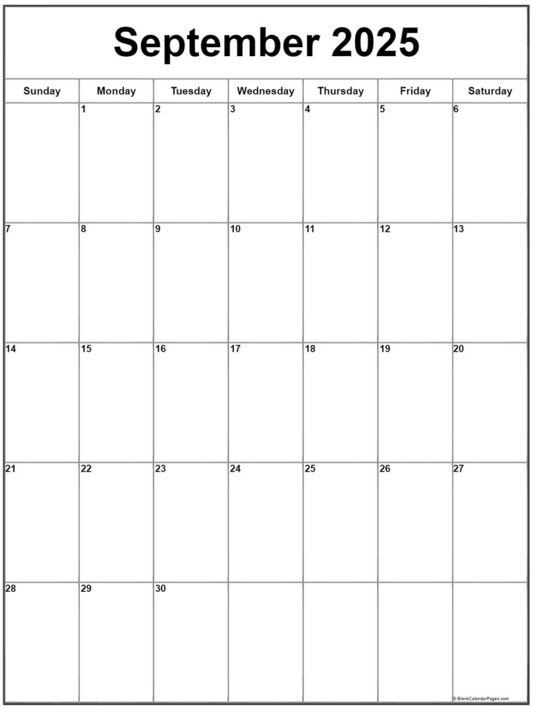 September Printable Calendar 2025 Editable Liam Hasan